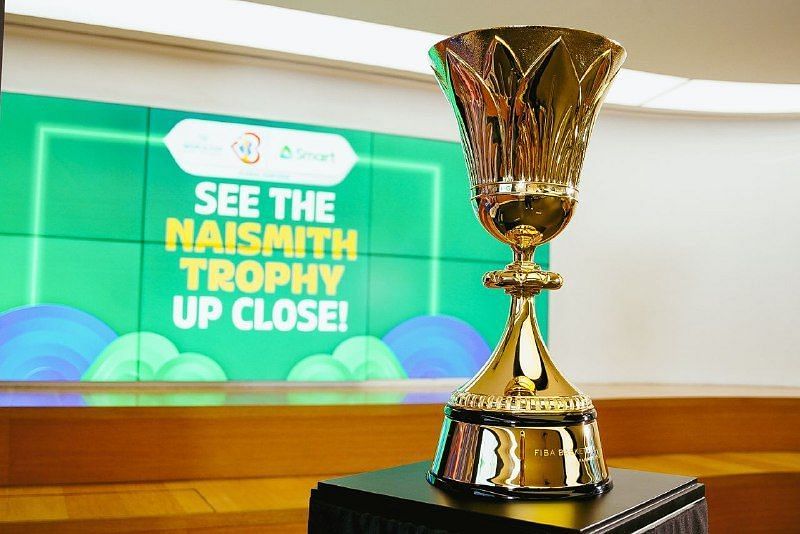 How big is the Naismith Trophy